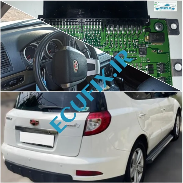 تعمیر TCU (یونیت کنترل گیربکس یا کامپیوتر گیربکس) خودروی جیلی امگرند X7