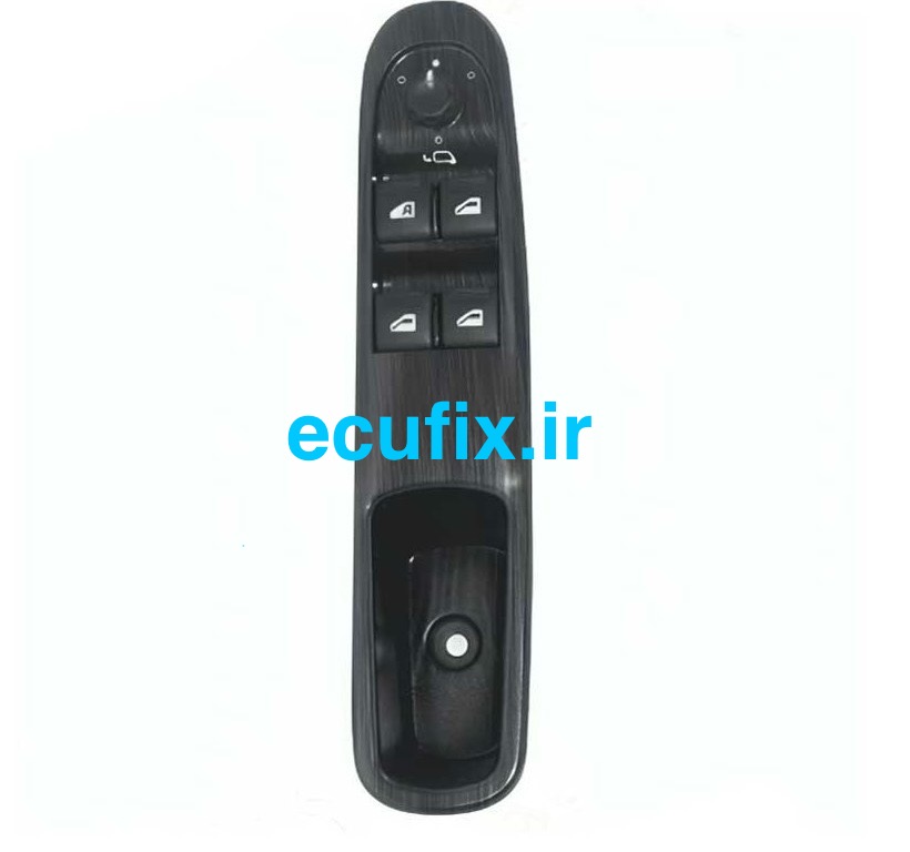 مجموعه کلید شیشه بالابر و تنظیم آینه پژو پارس طرح آوا
