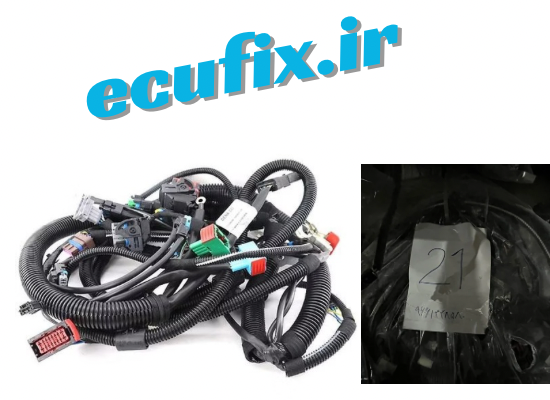 دسته سیم موتور 206 تیپ 5 بوش 745 - 9661338580 دناکو