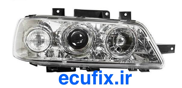 چراغ جلو راست پژو 405 SLX برند جمع ساز