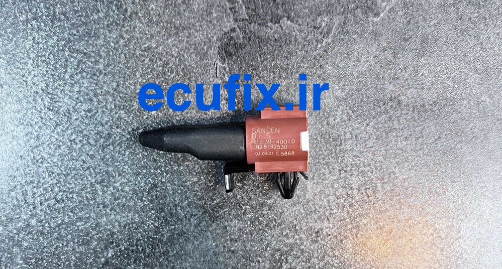 سنسور دمای هوای بيرون روی سپر جلو با پايه پژو پارس